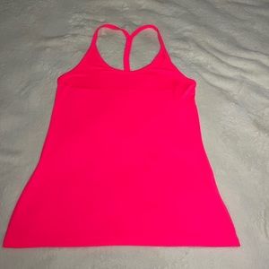 Bright pink Nike top